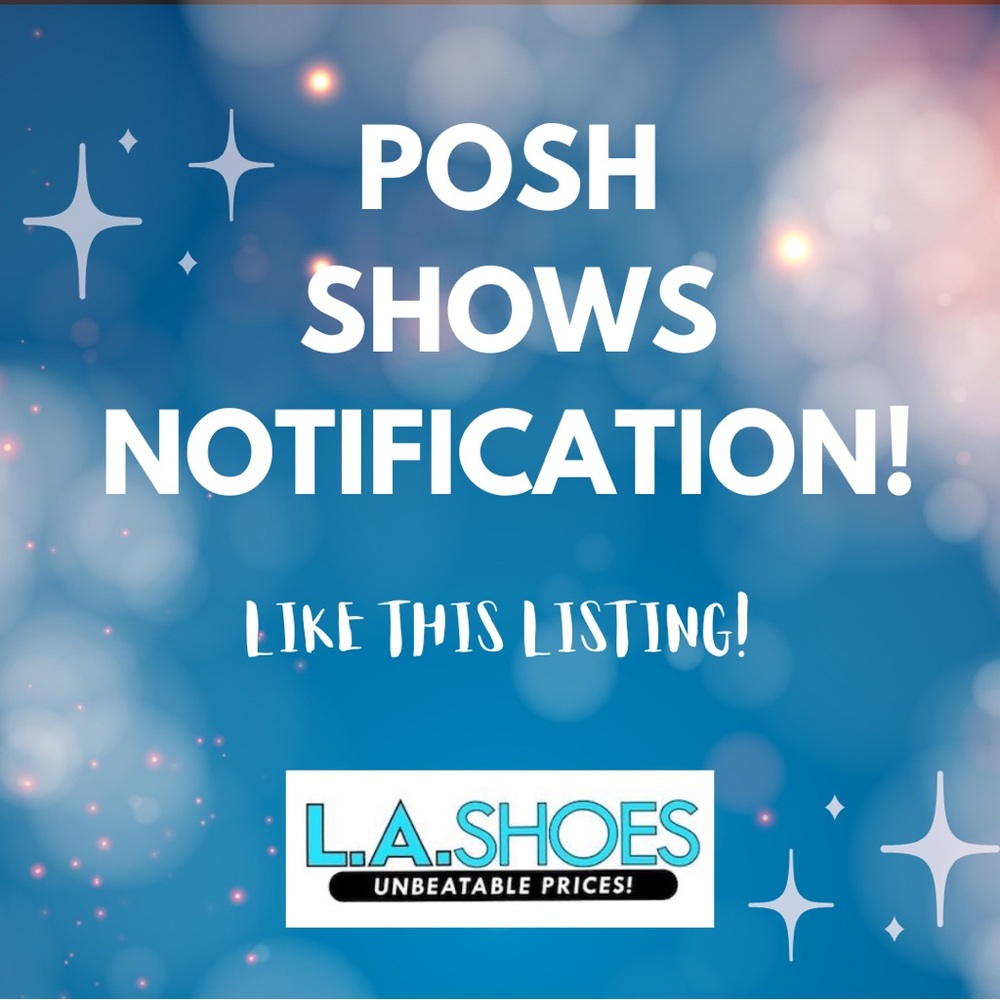 Weekly Posh Shows Notification! LIKE THIS POST